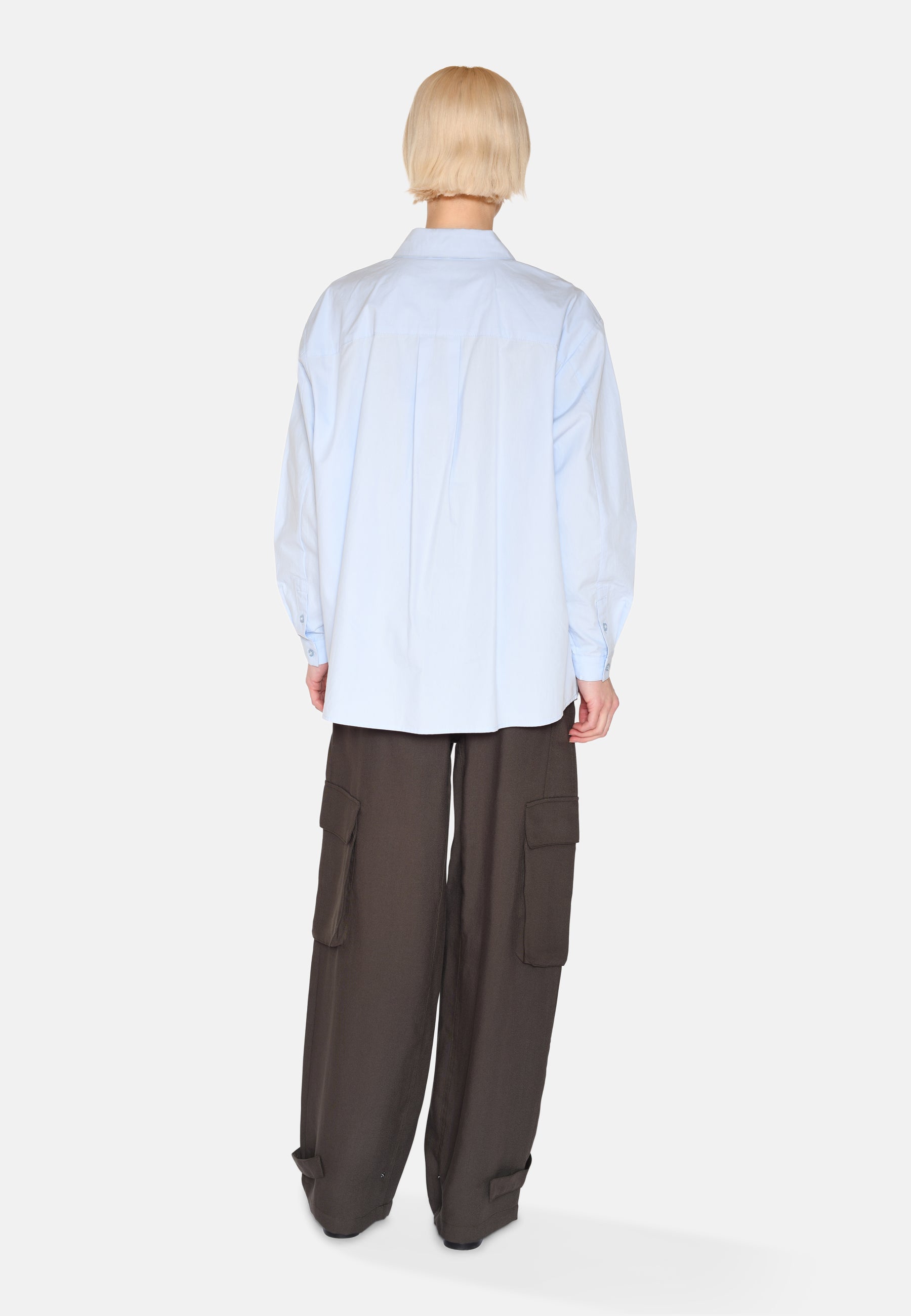 minimum female Harper long sleeved shirt 4238 Long Sleeved Shirt 1001 Light Blue