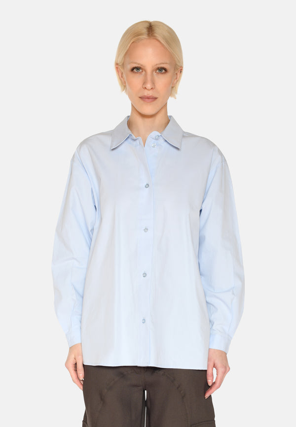 minimum female Harper long sleeved shirt 4238 Long Sleeved Shirt 1001 Light Blue