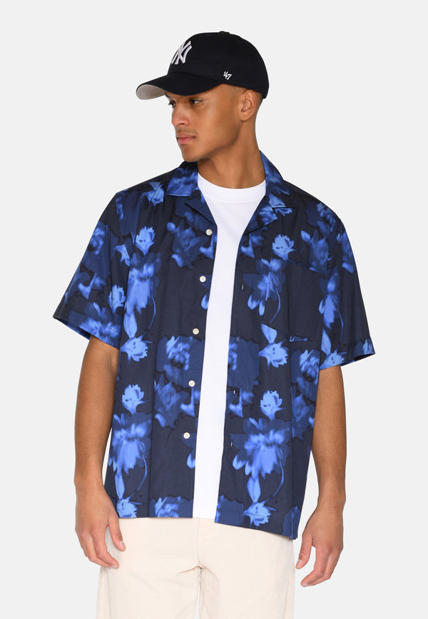 minimum male Hayden short sleeved shirt 4138 Short Sleeved Shirt 3922 Sky Captain