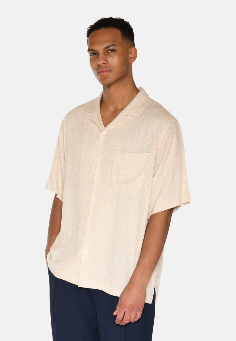 minimum male Hayden short sleeved shirt 4223 Short Sleeved Shirt 1105 Brown Rice