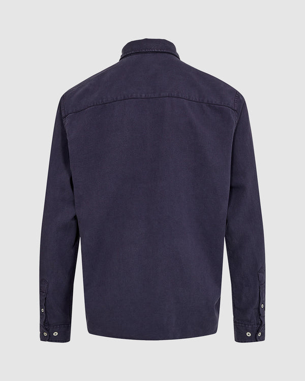 minimum male Jack 9923 Shirt Long Sleeved Shirt 3831 Maritime Blue