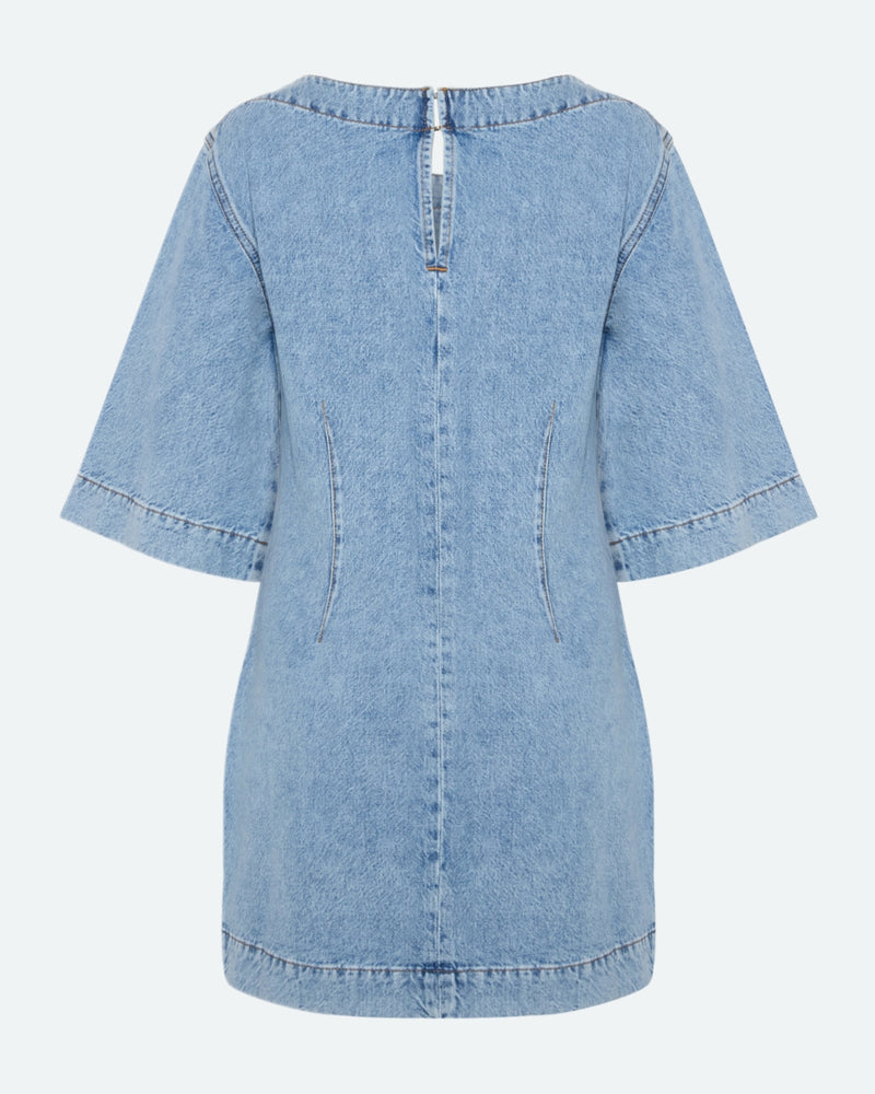 minimum female Jamilla denim dress 3731 Short Dress 1001 Light Blue