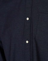 minimum male Jay 3.0 0063 Shirt Long Sleeved Shirt 687M Navy Blazer Melange