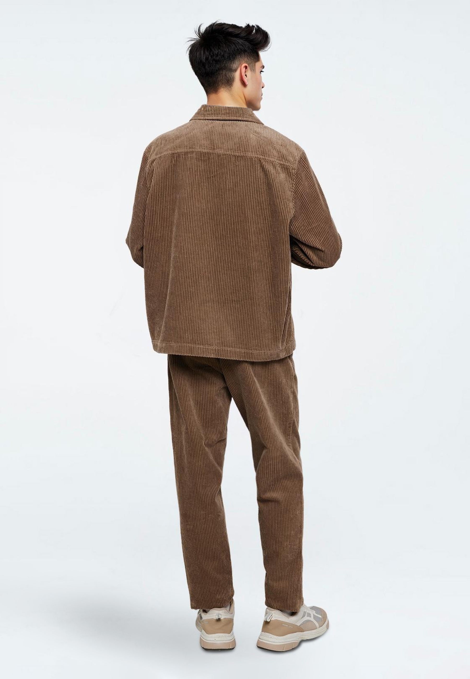 minimum male Kaison 9133 Overshirt Overshirt 1815 Shitake