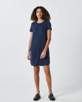 minimum female Larah 2.0 0281 Short Dress 687 Navy Blazer