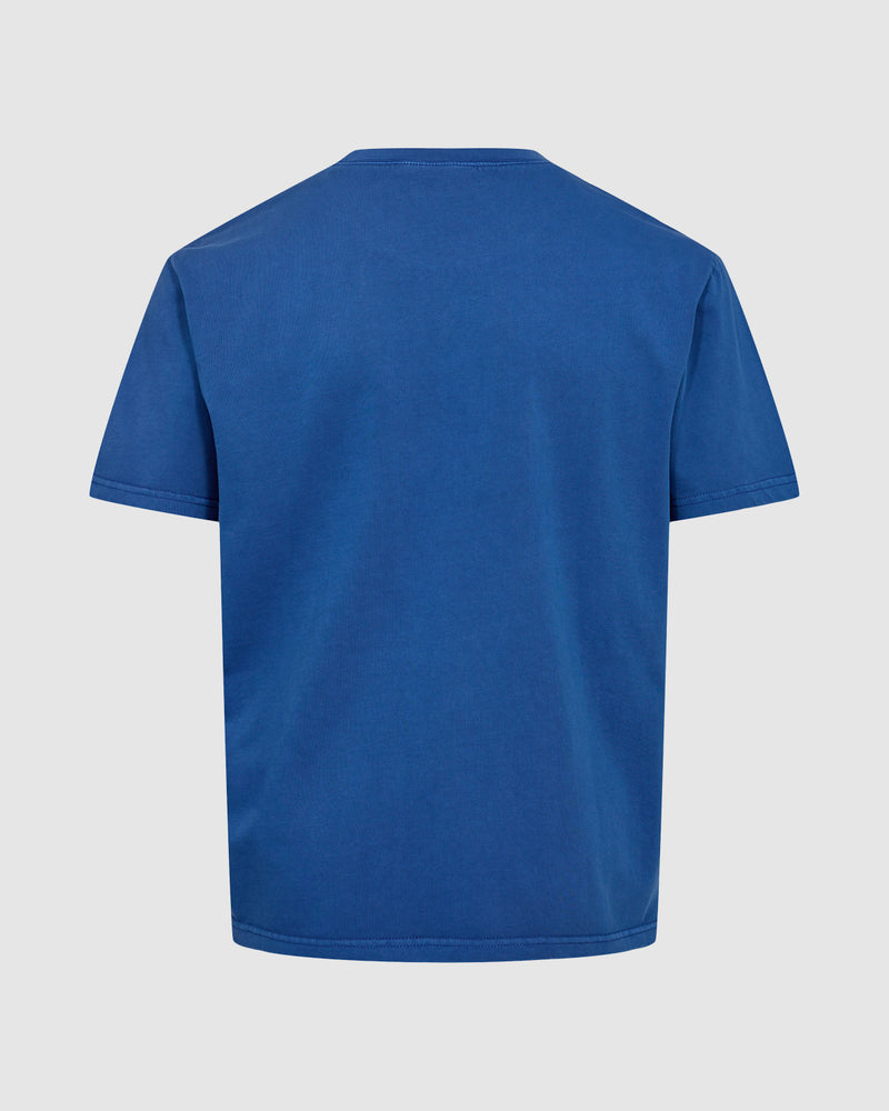 minimum male Lono 9861 Short Sleeved T-shirt 1964 Blue Quartz