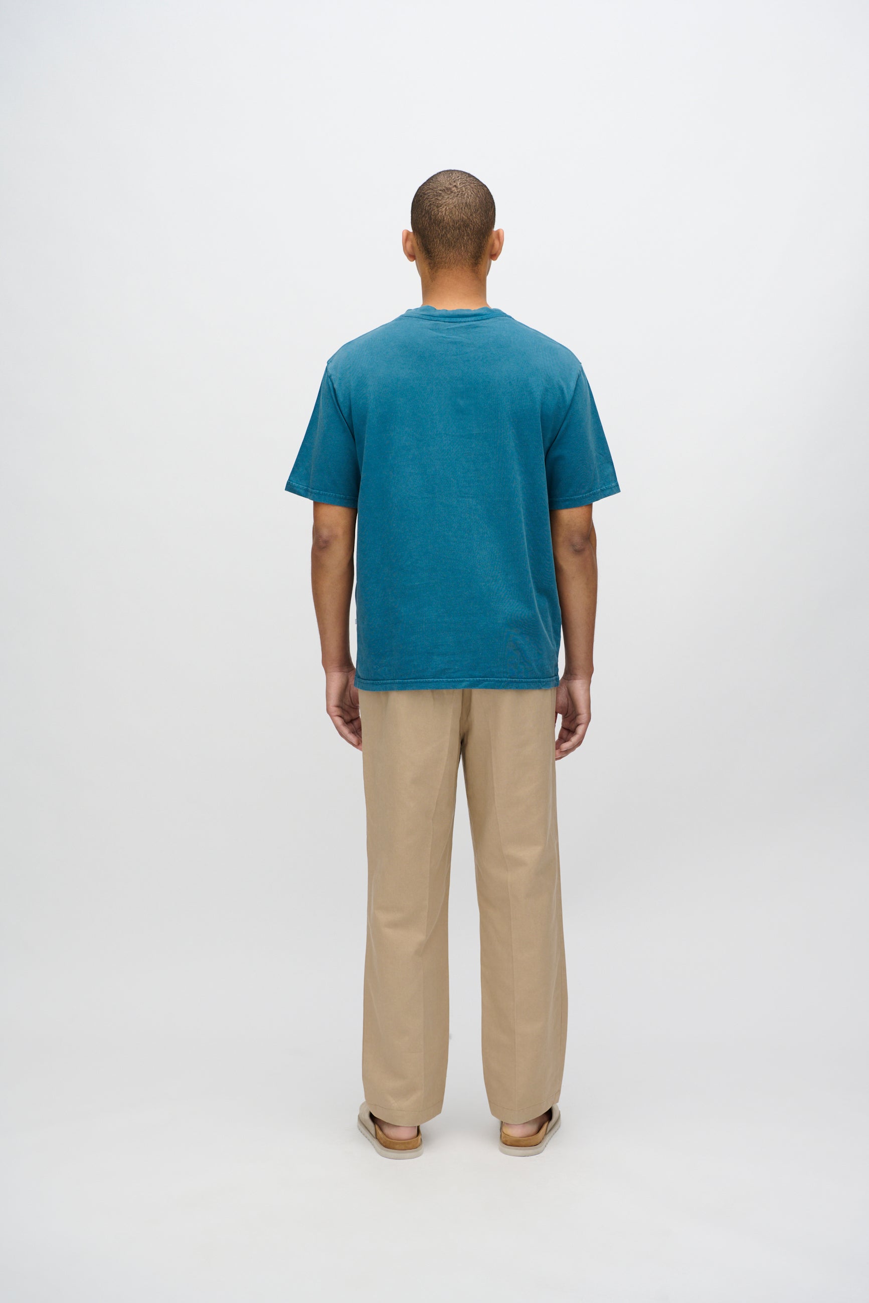 minimum male Lono short sleeved t-shirt 3412 Short Sleeved T-shirt 2340 Blue Ashes