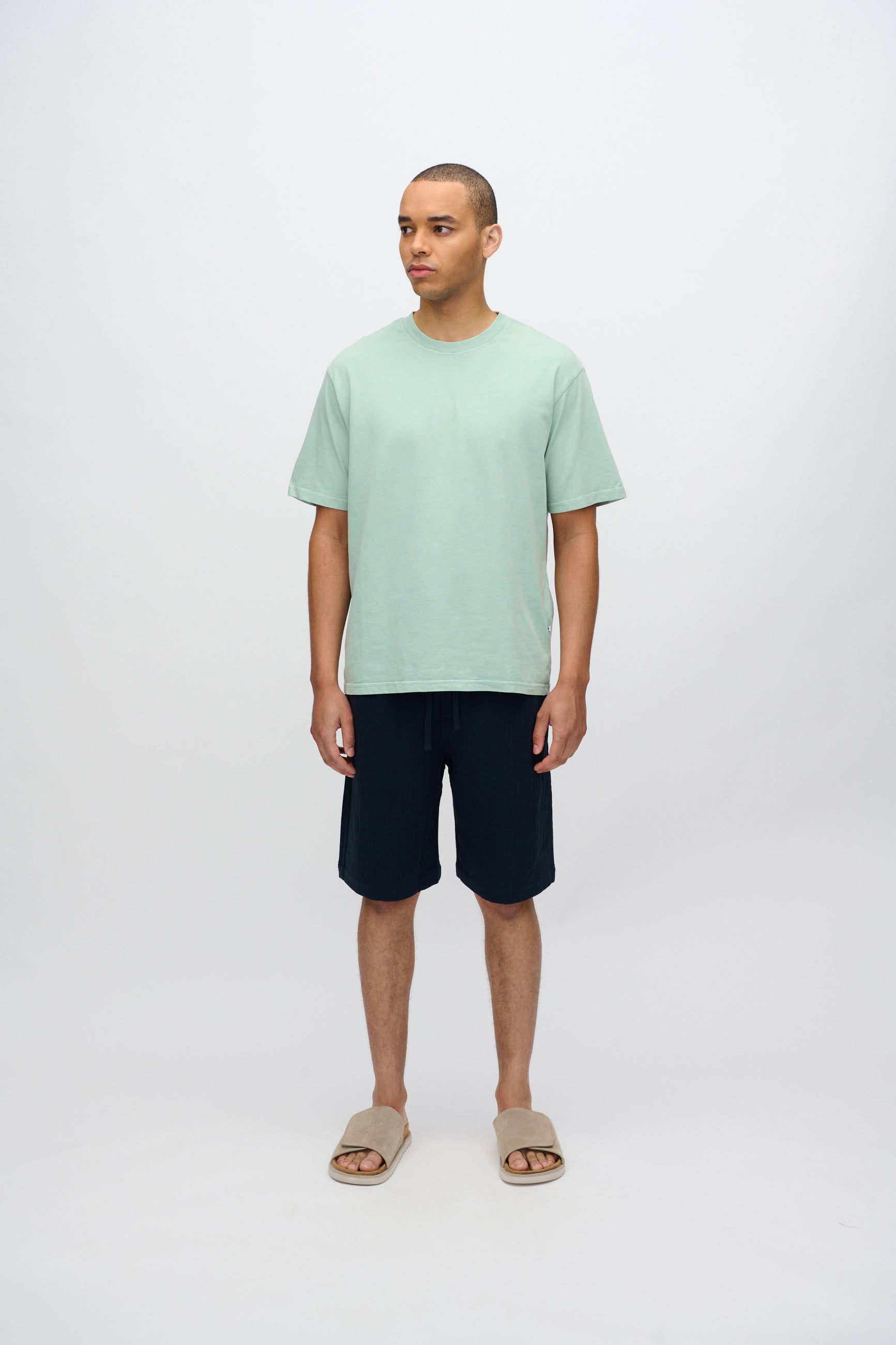minimum male Lono short sleeved t-shirt 3412 Short Sleeved T-shirt 4706 Gray Mist