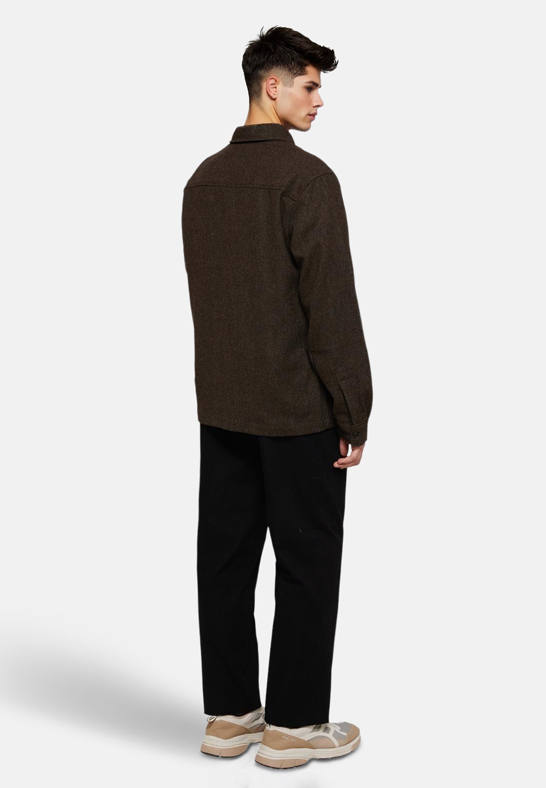 minimum male Maxson shirt 4408 Overshirt 1815 Shitake