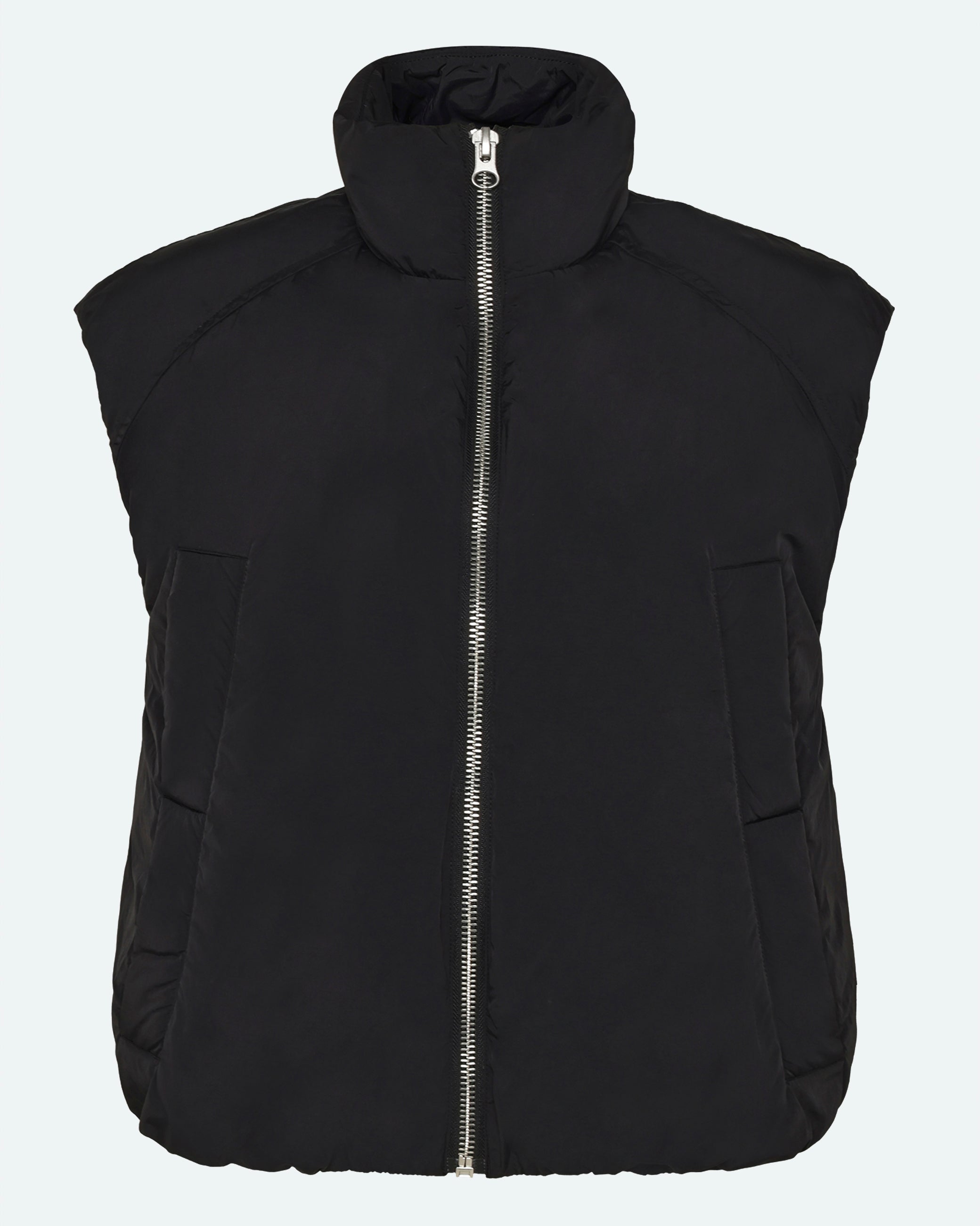 minimum female Megan Vest 4316 Waistcoat 999 Black
