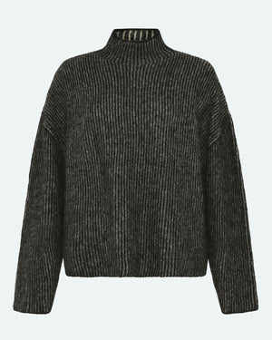 minimum female Mercy knit 4465 Jumper 999 Black