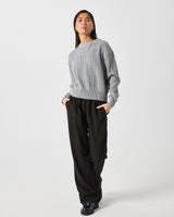 minimum female Mikala G006 Jumper Jumper 910M Light Grey Melange