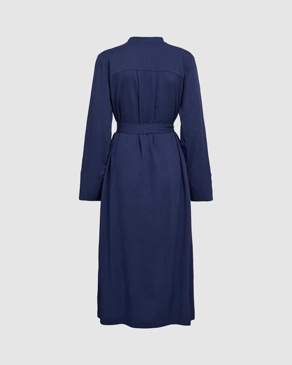 minimum female Milles 9911 Midi Dress 3933 Medieval Blue