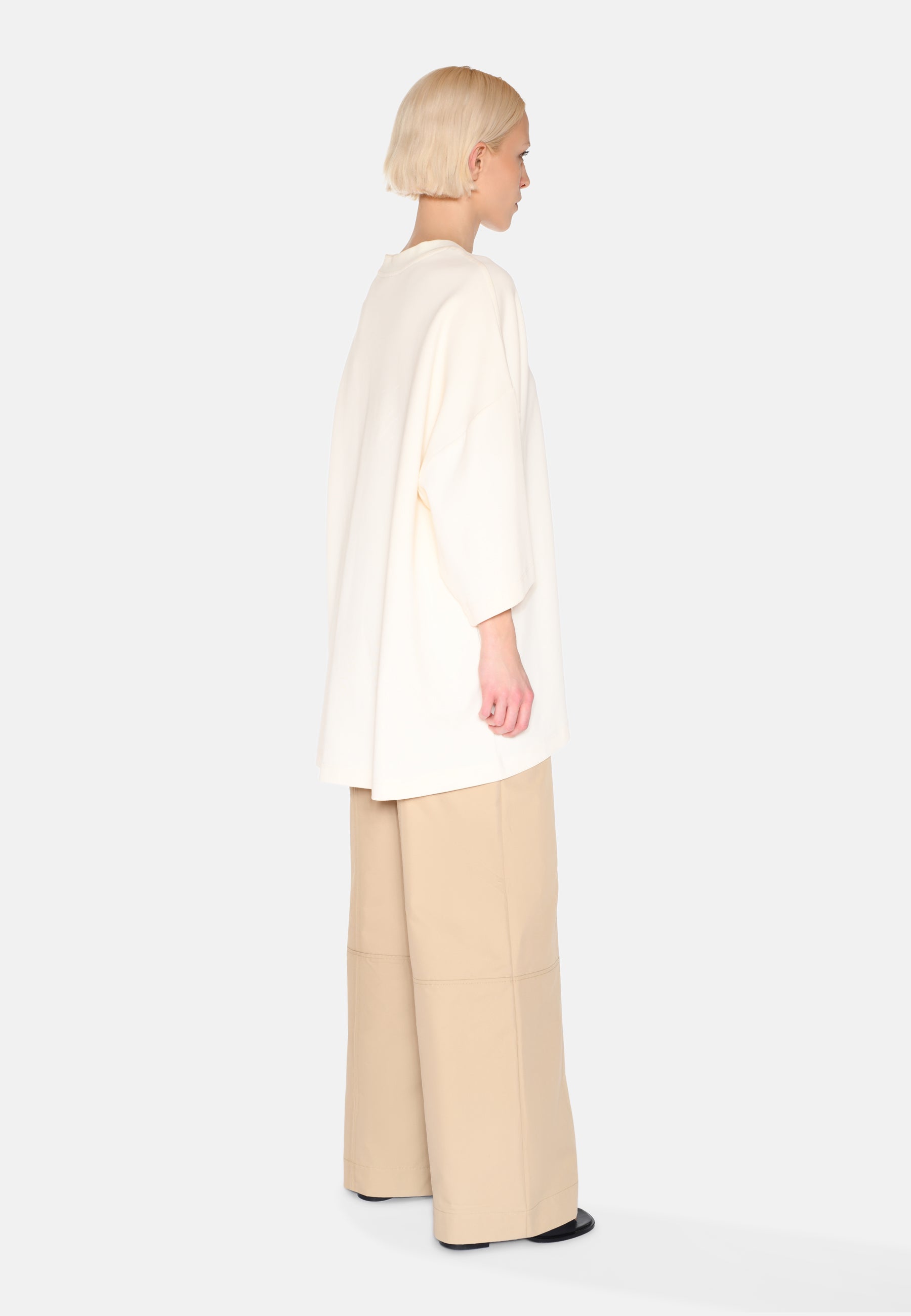 minimum female Norah oversized t-shirt 4157 Short Sleeved T-shirt 0608 Coco Milk