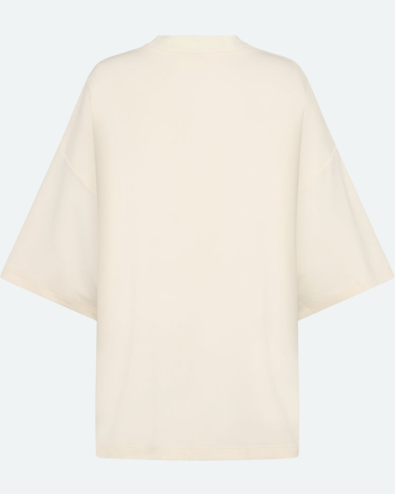 minimum female Norah oversized t-shirt 4157 Short Sleeved T-shirt 0608 Coco Milk