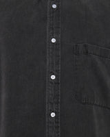 minimum male Pedro 3859 Shirt Long Sleeved Shirt 999 Black