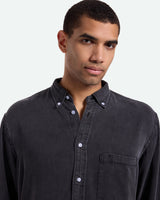 minimum male Pedro 3859 Shirt Long Sleeved Shirt 999 Black