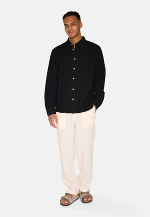 minimum male Pedro long sleeved rlx shirt 4141 Long Sleeved Shirt 999 Black