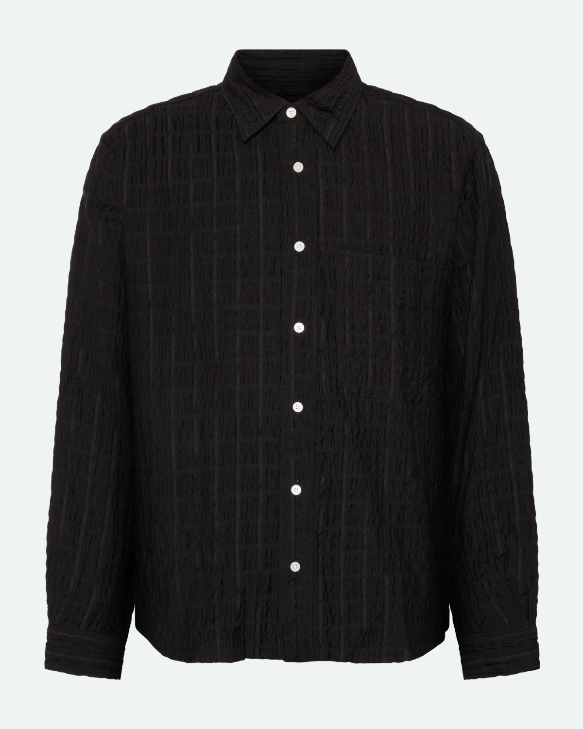 minimum male Pedro long sleeved rlx shirt 4141 Long Sleeved Shirt 999 Black