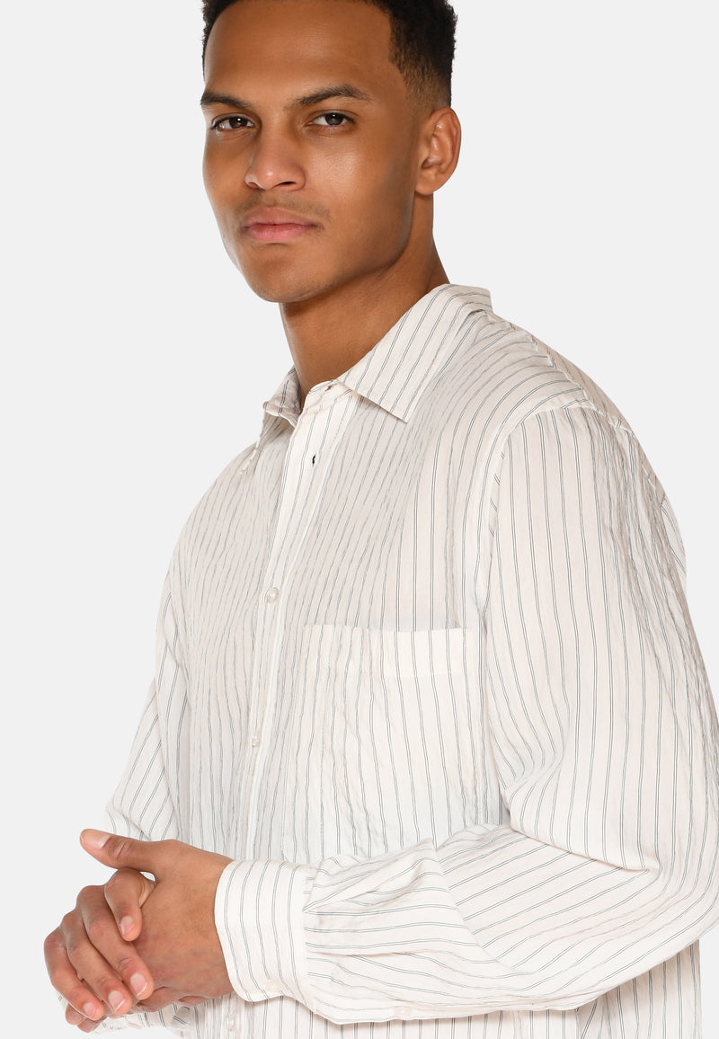 minimum male Pedro long sleeved rlx shirt 4173 Long Sleeved Shirt 000 White