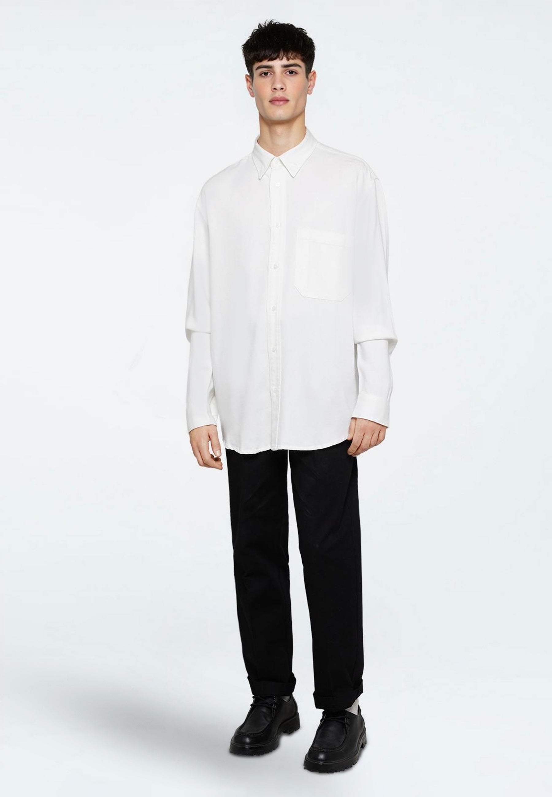 minimum male Pedro long sleeved shirt 3859 Long Sleeved Shirt 4800 Blanc de blanc