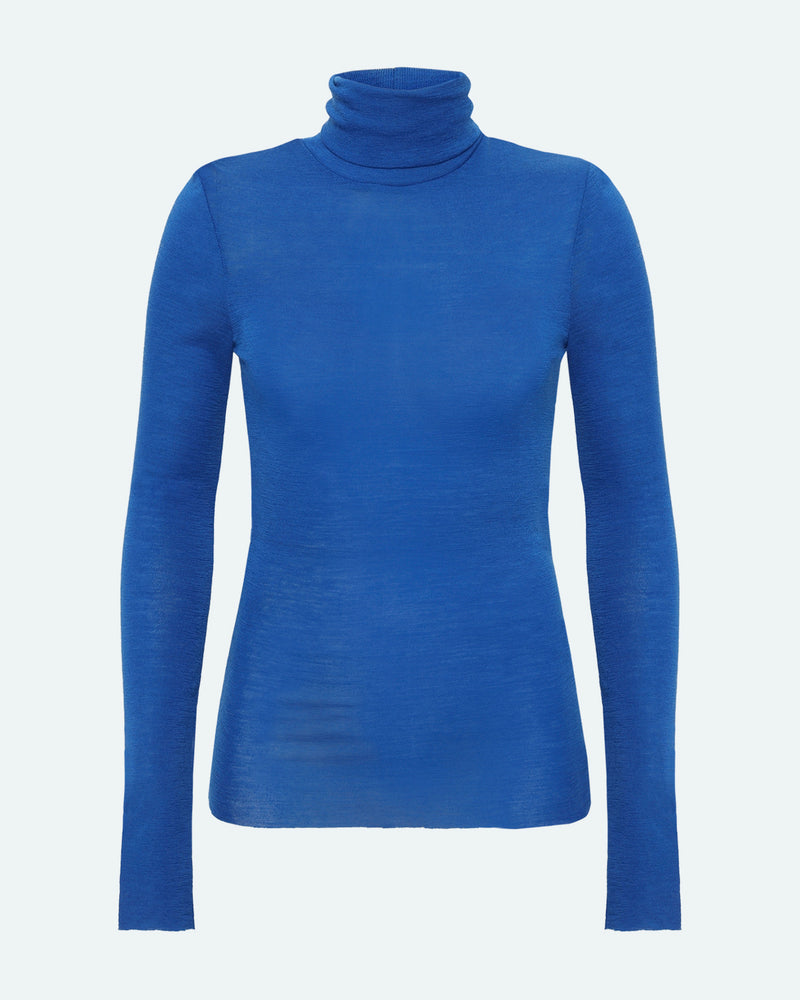 minimum female Pernilles 3736 Turtleneck Turtleneck 4045 Lapis Blue