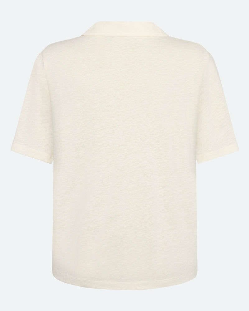 minimum female Petra polo t-shirt 4159 Short Sleeved T-shirt 0608 Coco Milk