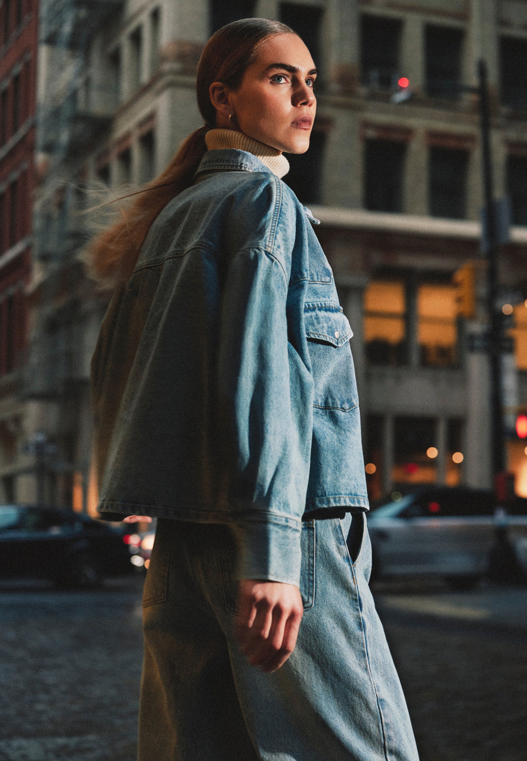 minimum female Piv shirt 4393 Long Sleeved Shirt 1001 Light Blue