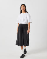 minimum female Regisse 2.0 0281 Skirt Midi Skirt 999 Black