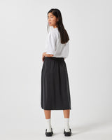 minimum female Regisse 2.0 0281 Skirt Midi Skirt 999 Black