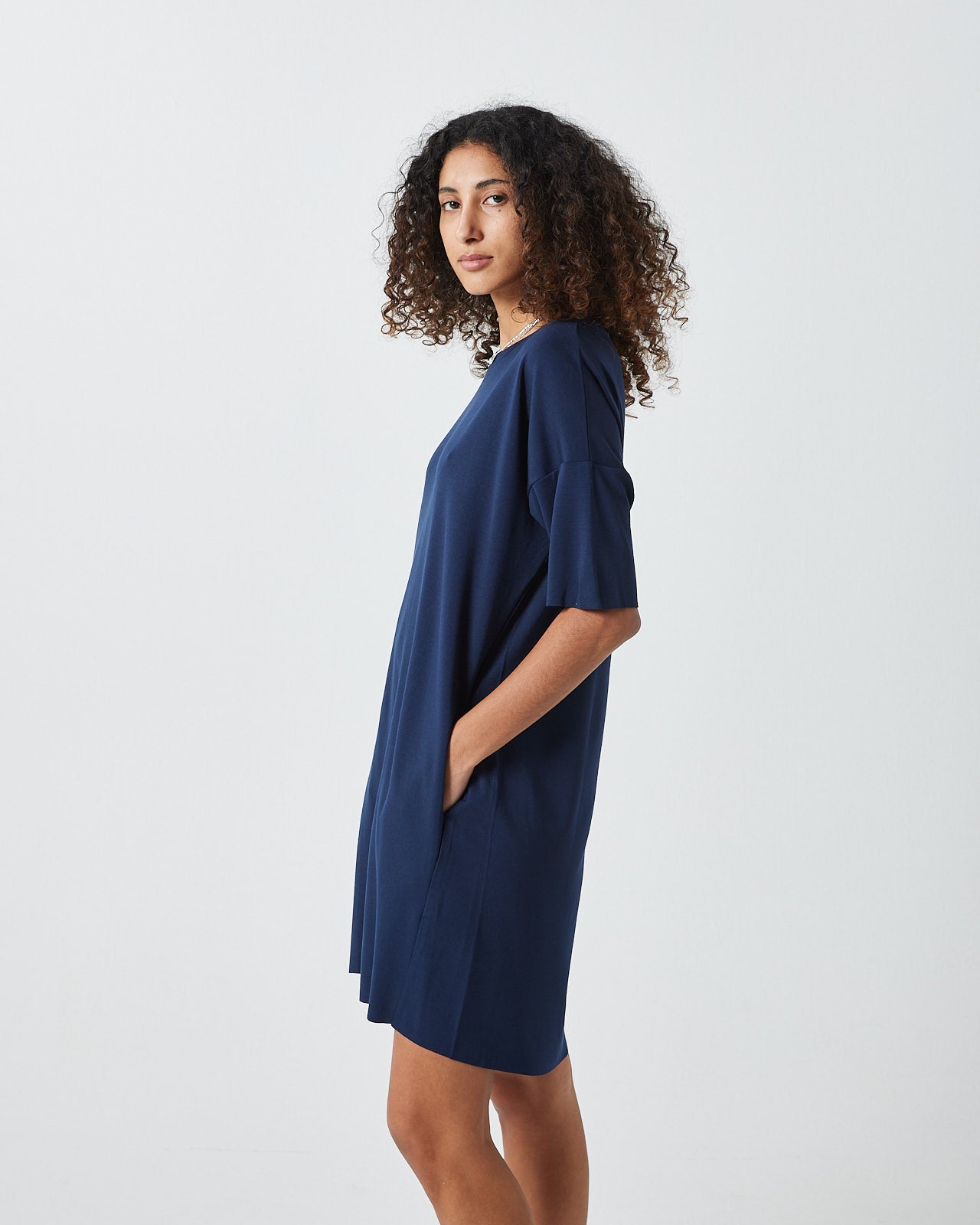minimum female Regitza 2.0 0265 Dress Short Dress 687 Navy Blazer