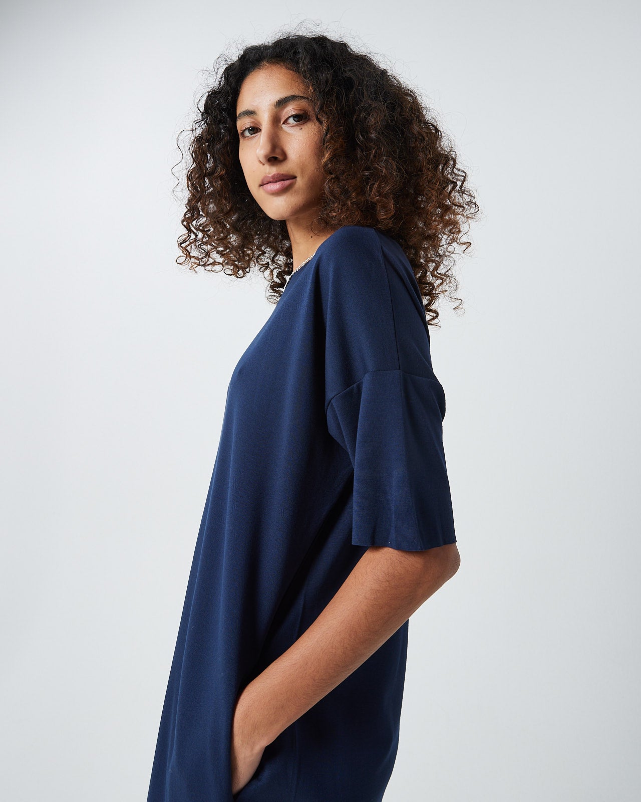 minimum female Regitza 2.0 0265 Dress Short Dress 687 Navy Blazer