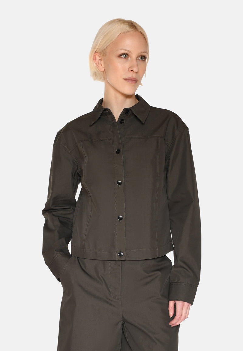 minimum female Remi long sleeved shirt 4137 Long Sleeved Shirt 0506 Black Ink
