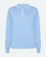 minimum female Riley polo jumper 4153 Jumper 605 Light Blue