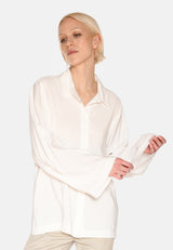 minimum female River long sleeved shirt 3780 Long Sleeved Shirt 0608 Coco Milk