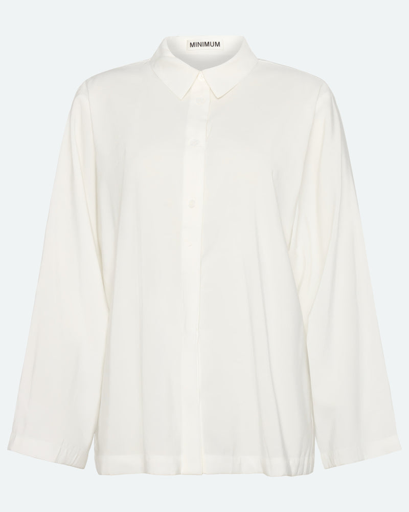 minimum female River long sleeved shirt 3780 Long Sleeved Shirt 0608 Coco Milk