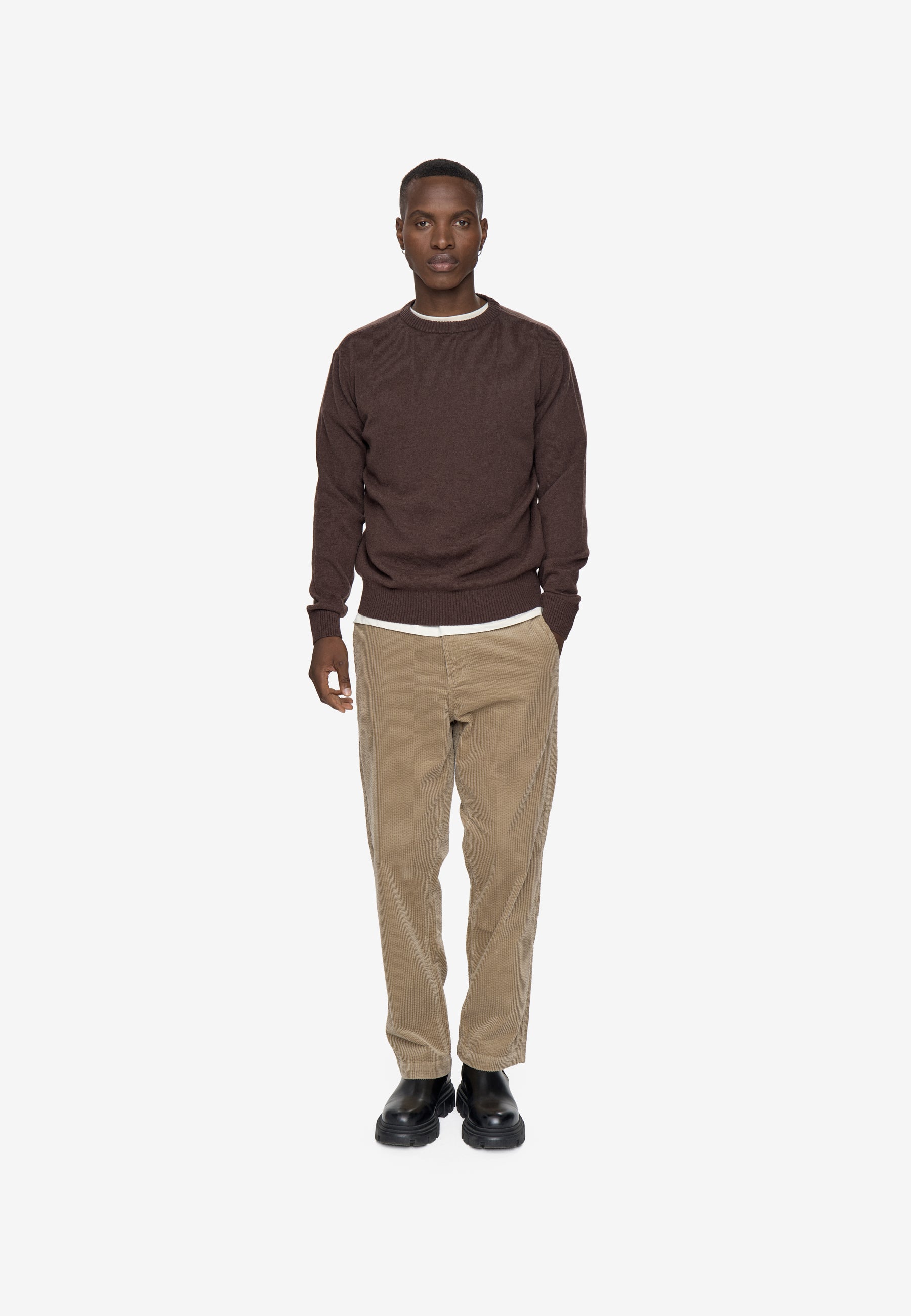 minimum male Roland 9954 Jumper Jumper 1914 Seal Brown
