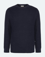 minimum male Roland knitted jumper 4123 Jumper 3922 Sky Captain