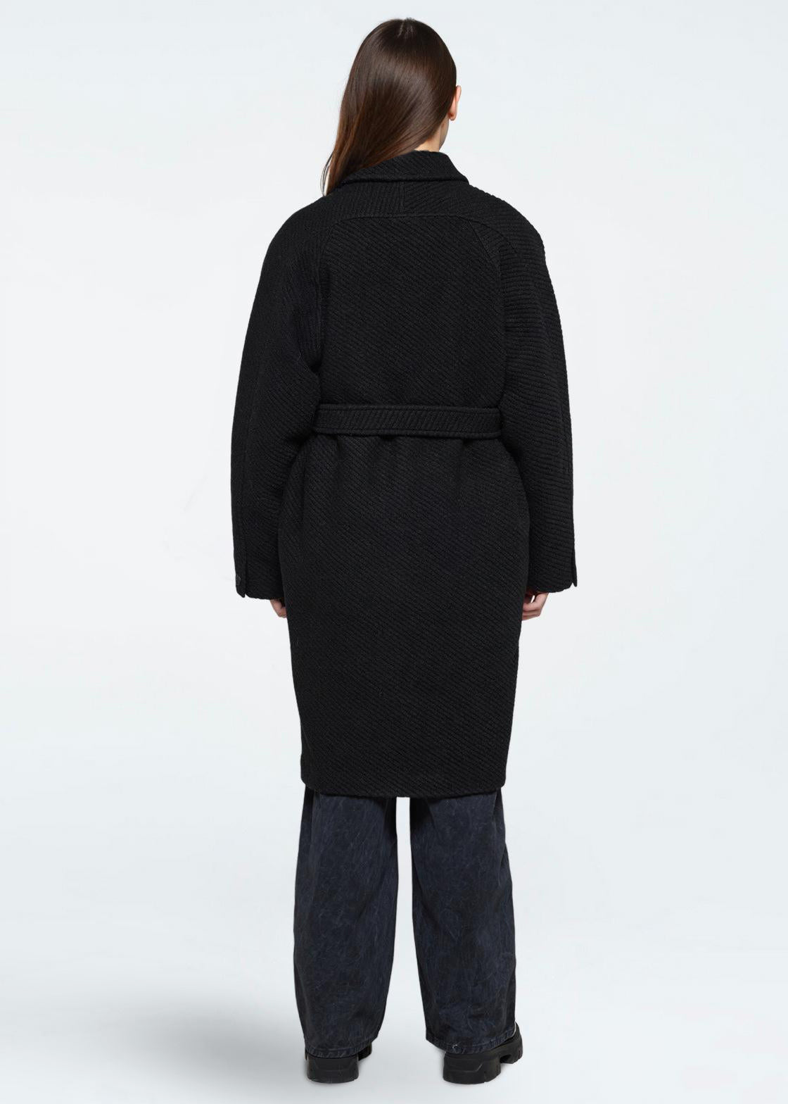 minimum female Ronja coat 4348 Outerwear 999 Black