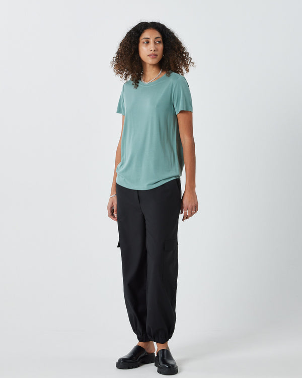 minimum female Rynah 2.0 0281 T-shirt Short Sleeved T-shirt 5612 Sagebrush Green