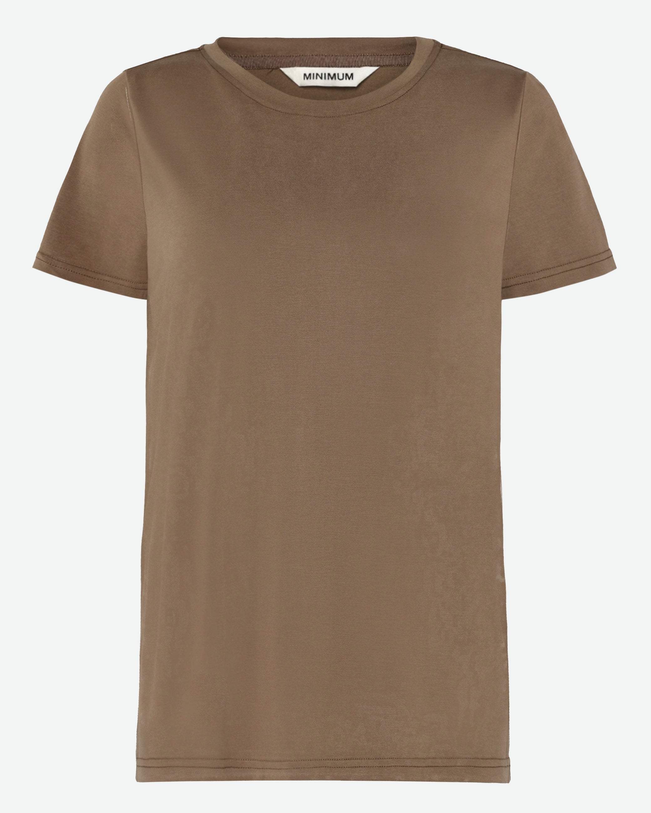 minimum female Rynah t-shirt 2.0 0281 Short Sleeved T-shirt 1815 Shitake