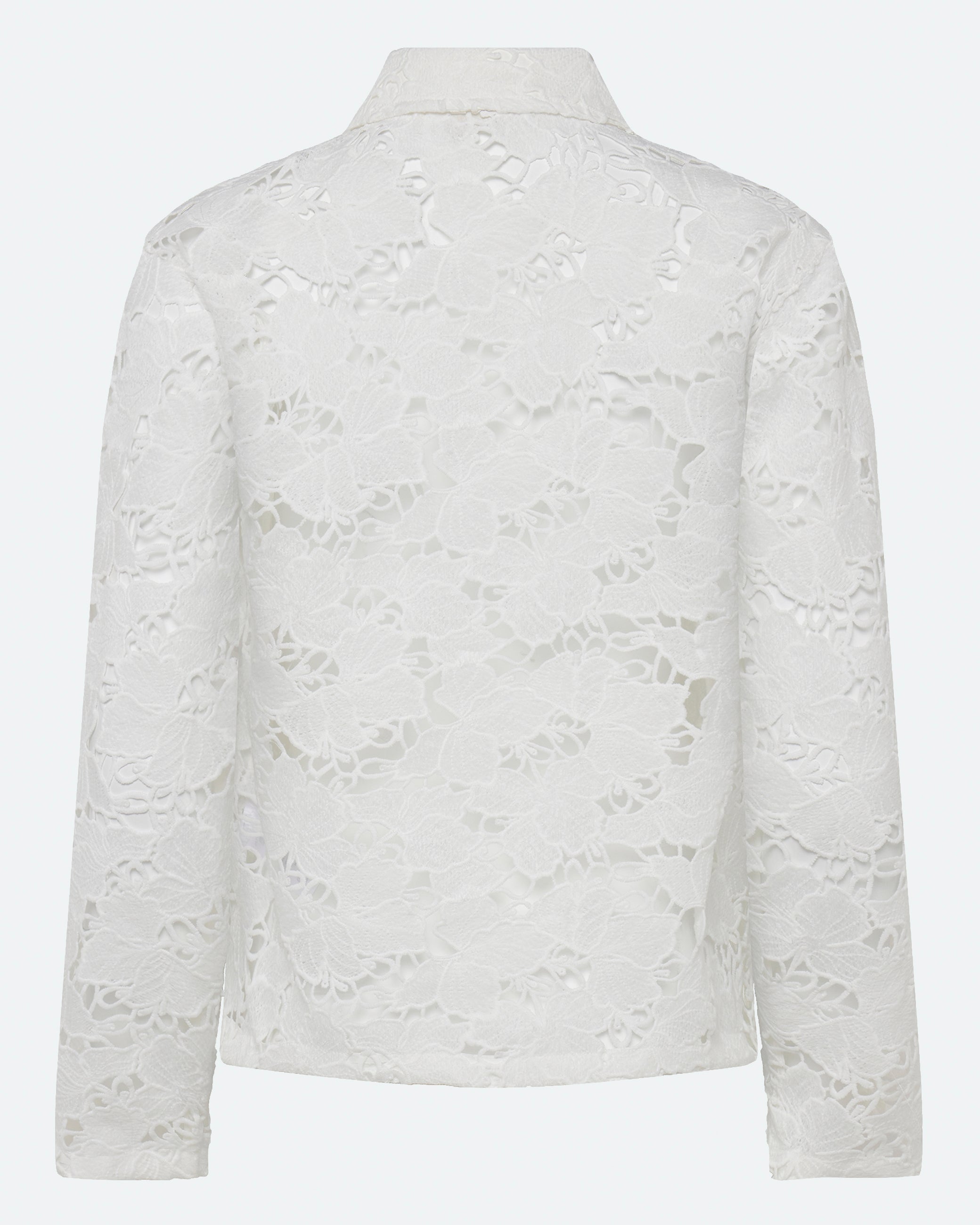 minimum female Selma long sleeved lace shirt 4256 Long Sleeved Shirt 0608 Coco Milk