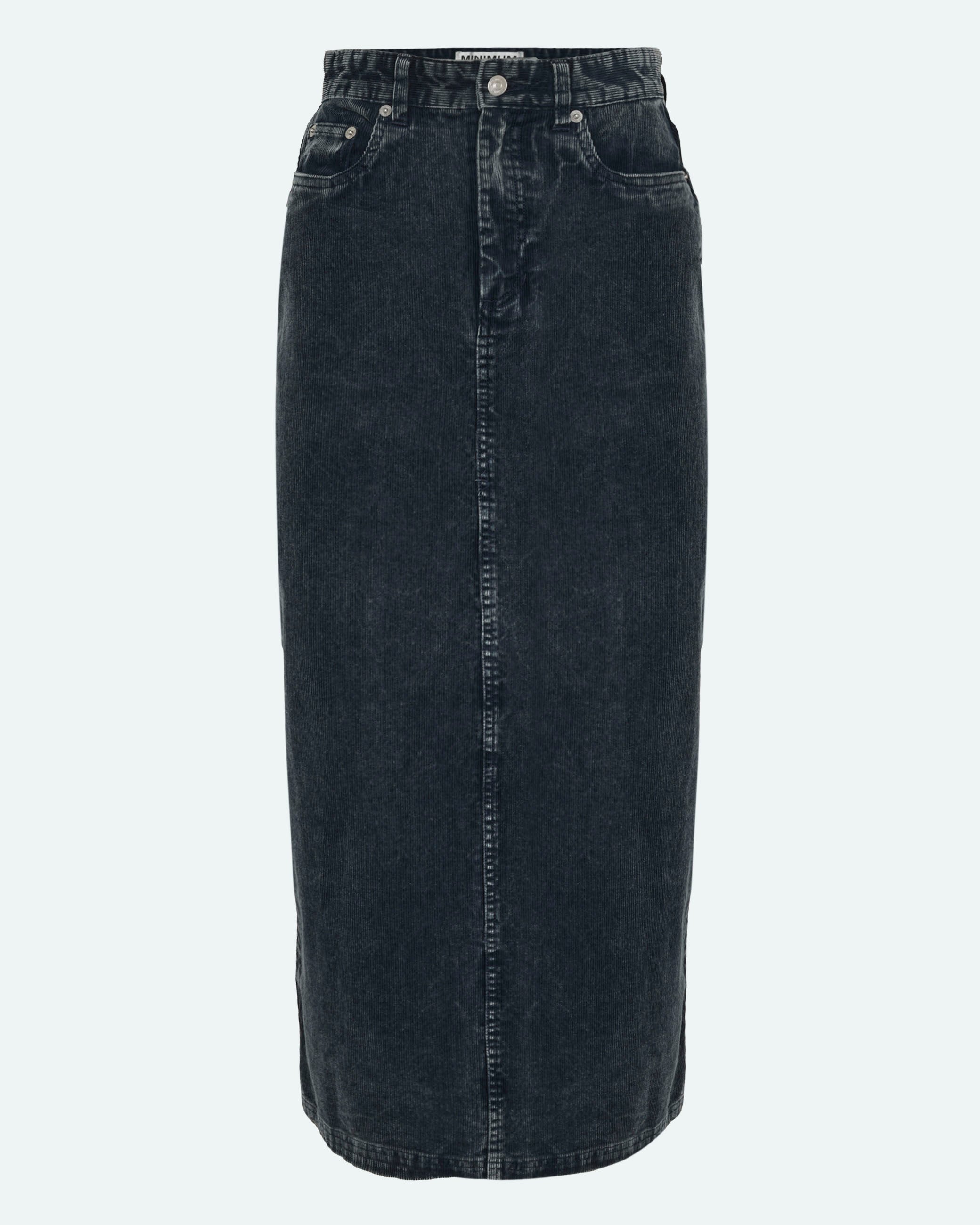 minimum female Siara midi skirt 4356 Midi Skirt 4324 Legion Blue