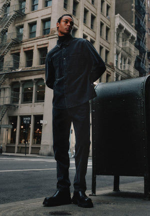 minimum male Titan Overshirt 4356 Overshirt 980 Dark Grey