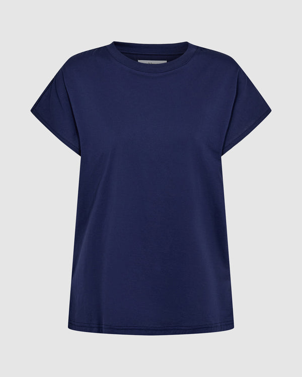 minimum female Toves 3067 Short Sleeved T-shirt 3933 Medieval Blue