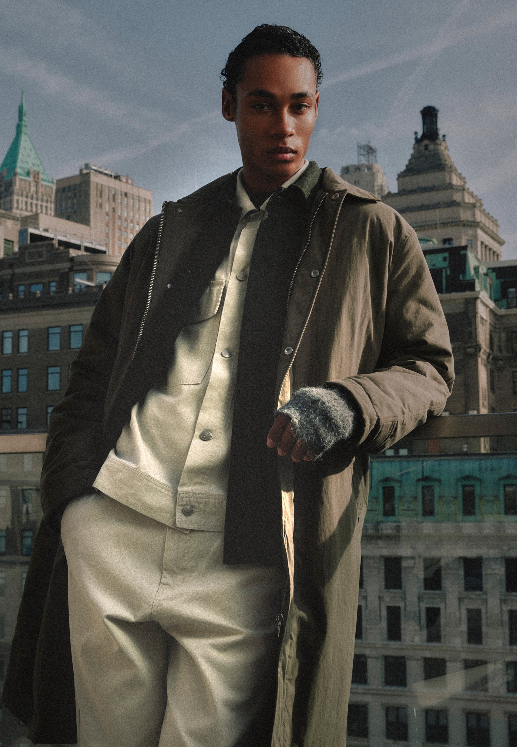 minimum male William Coat 4314 Outerwear 0403 Sea Turtle