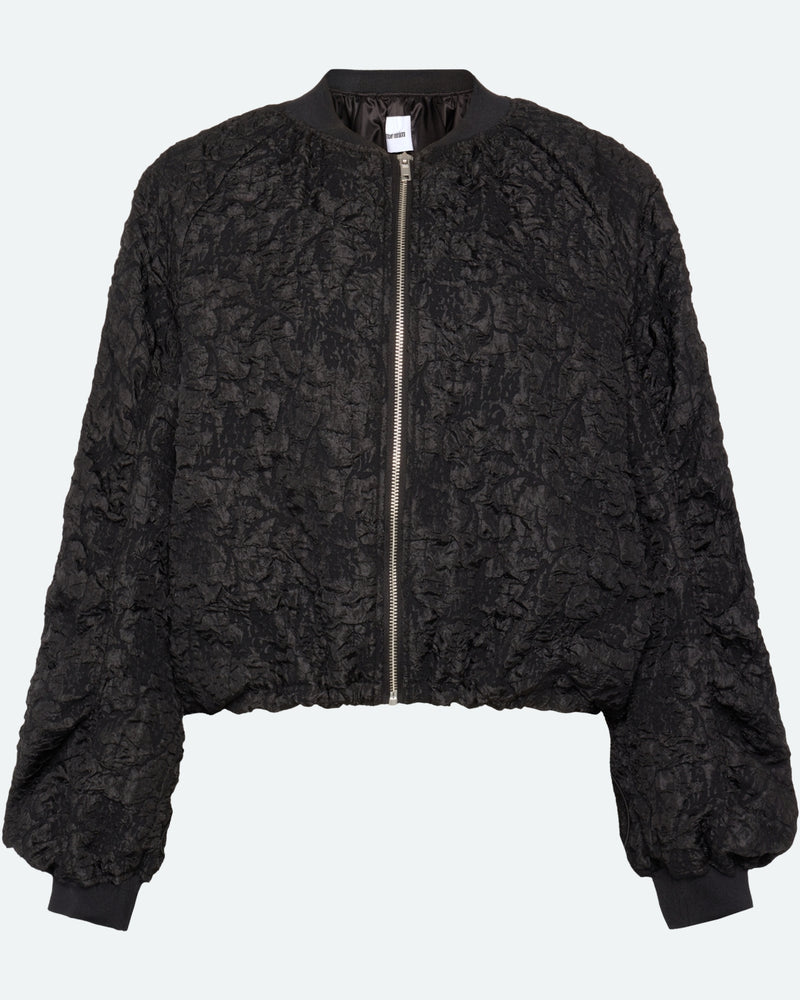 minimum female Willow 3936 Bomber Jacket 999 Black