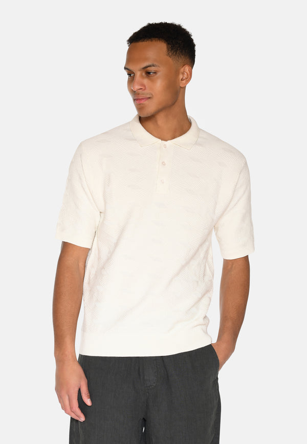 minimum male Wyatt knit polo 4121 Polo 0608 Coco Milk